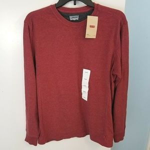 Levis Long Sleeve Thermal Shirt Size Small